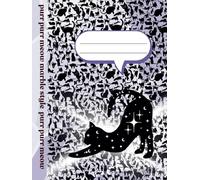 Line notebook for school and higher education: beautifully designed + interesting facts and a crossword puzzle