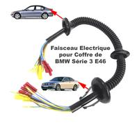 Line Presa Elettrico Guaina Fili Cavi Cablaggio Cofano Portellone Serie 3 E46