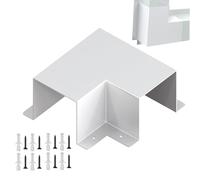Line Set Cover With Screws Decorativ The Metal Flat Elbowe Sleeve