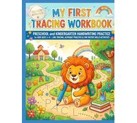 Line Tracing Worksheet Pack for Preschool and Kindergarten: Handwriting Readiness, Pencil Control and Early Learning Activities / Fine Motor Skills ... Toddlers, Preschool and Kindergarten Age 3-6