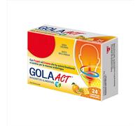 Linea Act Gola Act Integratore Alimentare Gusto Miele E Arancia 24 Compresse