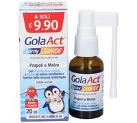 Linea Act Gola Act Spray Junior Integratore lenitivo per la gola dei bambini, 20 ml