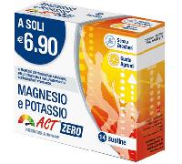 A.C.T. Integratore Magnesio Potassio Act Zero Gusto Agrumi Senza Zuccheri con Vitamina C 14 bustine