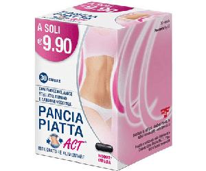 Linea Act Pancia Piatta Act IntegratoreTransito Intestinale 30 Capsule