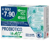 Linea Act Probiotico Act Integratore Fermenti Lattici 15 Capsule