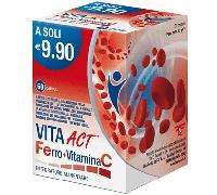 VITA ACT FERRO+VITAMINA C 60 CAPSULE