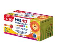 Linea Act Vita Act Multivitaminico Junior - Integratore per le difese dei bambini, 10 flaconcini