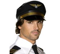 Linea Aerea Pilota Cappello Uomo Cervo Notte Novità Accessorio Vestito Capitano