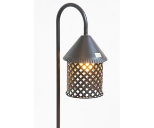 LINEA AFRICA CRUCCOLINI LAMPADA DA TERRA in ferro 1 luce su piantana 100 cm.