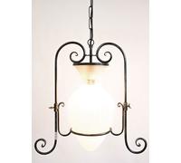 LINEA ANFORA CRUCCOLINI LAMPADARIO in metallo e vetro ghiaccio 1 luce