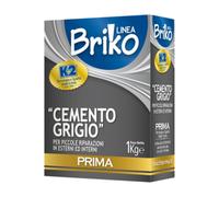 LINEA BRIKO CEMENTO GRIGIO DA 1 KG