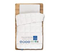 LINEA by Böhmerwald - comfort - Piumone confortevole, pesantezza normale, 90% piumino/10% piuma di classe 1, anallergico, lavabile fino a 60 °C, prodotto in Germania, 220 x 240 cm