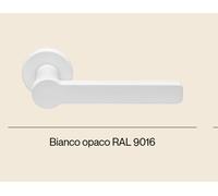LINEA CALì MANIGLIA PER PORTA INTERNA MODELLO TOKEN BIANCO OPACO RAL 9016
