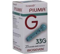 linea d Lancette pungidito piuma gauge 33 25 pezzi
