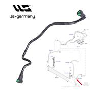 Linea Del Carburante per Land Rover Range IV 3.0 D 3.0 TDV6 3.0 SDV6 LR062088
