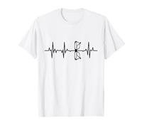 Linea del Cuore di Chi Indossa Gli Occhiali Maglietta