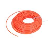 Linea del trimmer in nylon da 3 mm resistenti resistenti al taglio a spazzola resistente alla spazzola per tosa e trimmer di arancione 50m 164ft