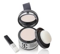 Linea di capelli istantanea in polvere, linea di capelli shadow, copertura per capelli Touch Up polvere per capelli sottili per donne radici dei capelli Touch Up polvere copertura up(Bianco)