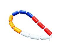 Linea Di Demarcazione Di Sicurezza For Piscina Galleggiante Da 3,3-59 Piedi, Corda For Boa For Piscina, Corda In Nylon E Fune In Acciaio, For Club Di Nuoto, Superfici Basse E Profonde(Steel wire,6m/19