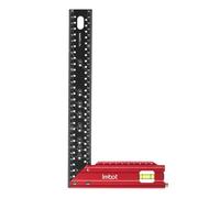 Linea di marcatura per la lavorazione del legno - righello di precisione regolabile, in lega di alluminio ad angolo retto | layout multiuso - Spazio per una marcatura accurata, costruzione robusta