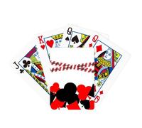 Linea di pericolo di logo nessun gioco classico della carta da gioco del poker di simbolo dell'entrata