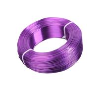 linea di processo di alluminio, Filo di alluminio for perline artigianali 0,8-3,0 mm multicolore for la creazione di gioielli fai da te(Deep Purple,2.5mm (38 meters))