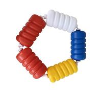 Linea di sicurezza per corsia di nuoto, divisorio di sicurezza per piscina da 60 piedi, corda di sicurezza per onde di rottura della piscina, con 5 galleggianti, linea di boe per piscine per