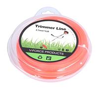 Linea di Sostituzione del Trimmer di Stringhe ad Alta flessibilità Installa Facilmente Utilizzare la Fune del Trimmer in Nylon Resistente all'Usura per falciatrici (Rosso 2,7 Quadrato)