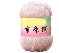 Linea di tessuti in seta Flash Gold e Argento da 100 g for progetti tessuti a mano fai da te - Filato versatile for borse a vento, ganci e scarpe(807ricewhite)