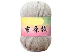 Linea di tessuti in seta Flash Gold e Argento da 100 g for progetti tessuti a mano fai da te - Filato versatile for borse a vento, ganci e scarpe(826elegantgreen)