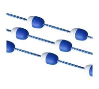 Linea divisoria di Sicurezza per Piscina, Corda divisoria di Sicurezza per Piscina da 15 m - Linea Galleggiante divisoria per Nuoto per Piscine, Galleggiante di Sicurezza per Piscina Blu, co
