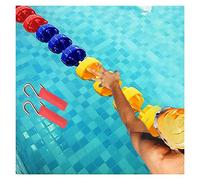 Linea divisoria di Sicurezza per Piscine Resistente - Linea di Segnalazione Galleggiante, Adatta per Aree Profonde e Poco Profonde di spiagge/parchi Acquatici, corsie da 1 a 20 Metri, antigr