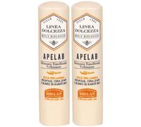 Linea Dolcezza Apelab Stick per Labbra 2x4,5 ml Protezione per le labb