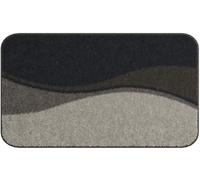 Linea Due Flash - Tappetino da bagno, 65 x 115 cm, colore: Marrone