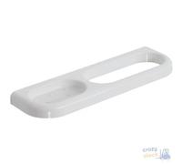 LINEA ECO PORTA SAPONE E SALVIETTA BIANCO cm 37