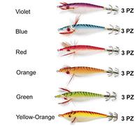 linea-effe Kit 18 Totanare Diki Diki Seppia Squid Egi