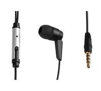 Linea Essentials, Auricolare stereo con microfono - 120 cm - Nero