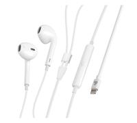 Linea Essentials, auricolari con microfono cavo Apple 8 Pin - 120 cm - Bianco