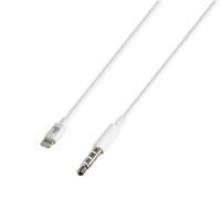 Linea Essentials, cavo Apple 8 Pin > Aux - 100 cm - Bianco
