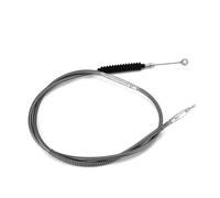Linea frizione Per Harley 1987-2006 Per Big Twin Per SOFTAIL Road Per Electra Glide Per King Per Fat Boy Per Springer Cavo Frizione Per Moto In Acciaio Inossidabile(1845mm Black)