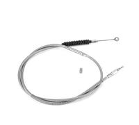 Linea frizione Per Harley 1987-2006 Per Big Twin Per SOFTAIL Road Per Electra Glide Per King Per Fat Boy Per Springer Cavo Frizione In Acciaio Inox Per Moto(1795mm Chrome)