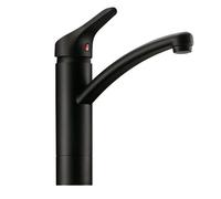 Linea Fuoco 5 Fensterarmatur, Miscelatore, Nero Opaco, Alta Pressione