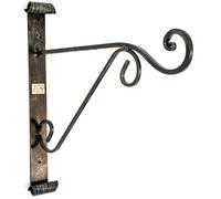 LINEA GANCIO CRUCCOLINI STAFFA GRANDE in ferro battuto 38x37