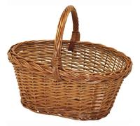 Garden Friend Cesto Di Vimini Spaccato Da Funghi , Marrone, ?39 x 29 x 30 cm, 450 grammi -