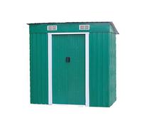 Garden Friend Casetta in acciaio H. 180 P. 121 L. 195 cm Medium Store Verde green