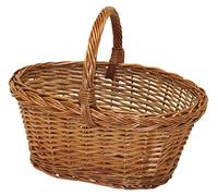 Garden Friend Cesto Di Vimini Spaccato Da Funghi , Marrone, ?39 x 29 x 30 cm, 450 grammi -