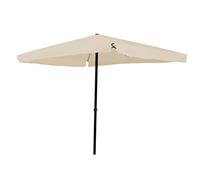 Linea Garden Friend Ombrellone 3x3 mt x 2,7 h mt Quadro Struttura in acciaio Con manovella Copertura in poliestere 160 gr/m² colore écru