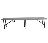 GARDEN FRIEND - HORECA PANCA RETTANGOLARE PIEGHEVOLE 183 X 76 X 74 CM. BIANCO P1714185