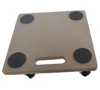 Linea Garden Friend Pedana con 4 Ruote pivottanti Altezza 8 cm, profondità 30 cm