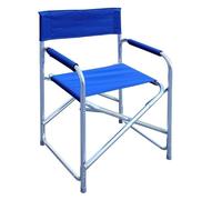 Linea Garden Friend Sedia pieghevole da regista S1622027 alluminio/PVC 79x47x57 cm Blu